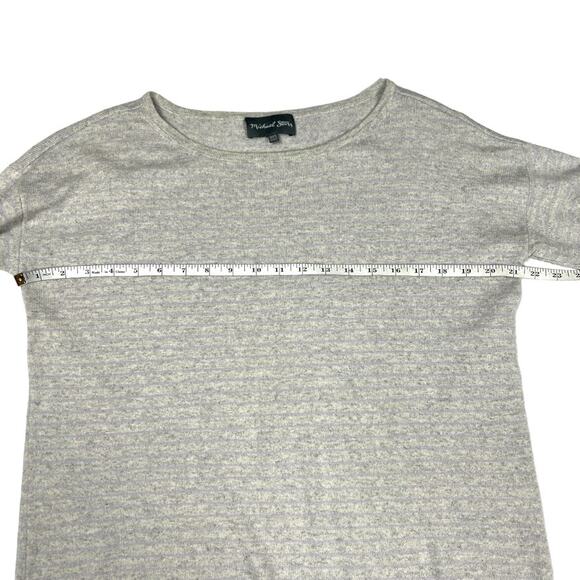 Michael Stars Sweater Cashmere Modal Wool Blend Grey Long Sleeve Knit Women XS/S - Picture 7 of 12